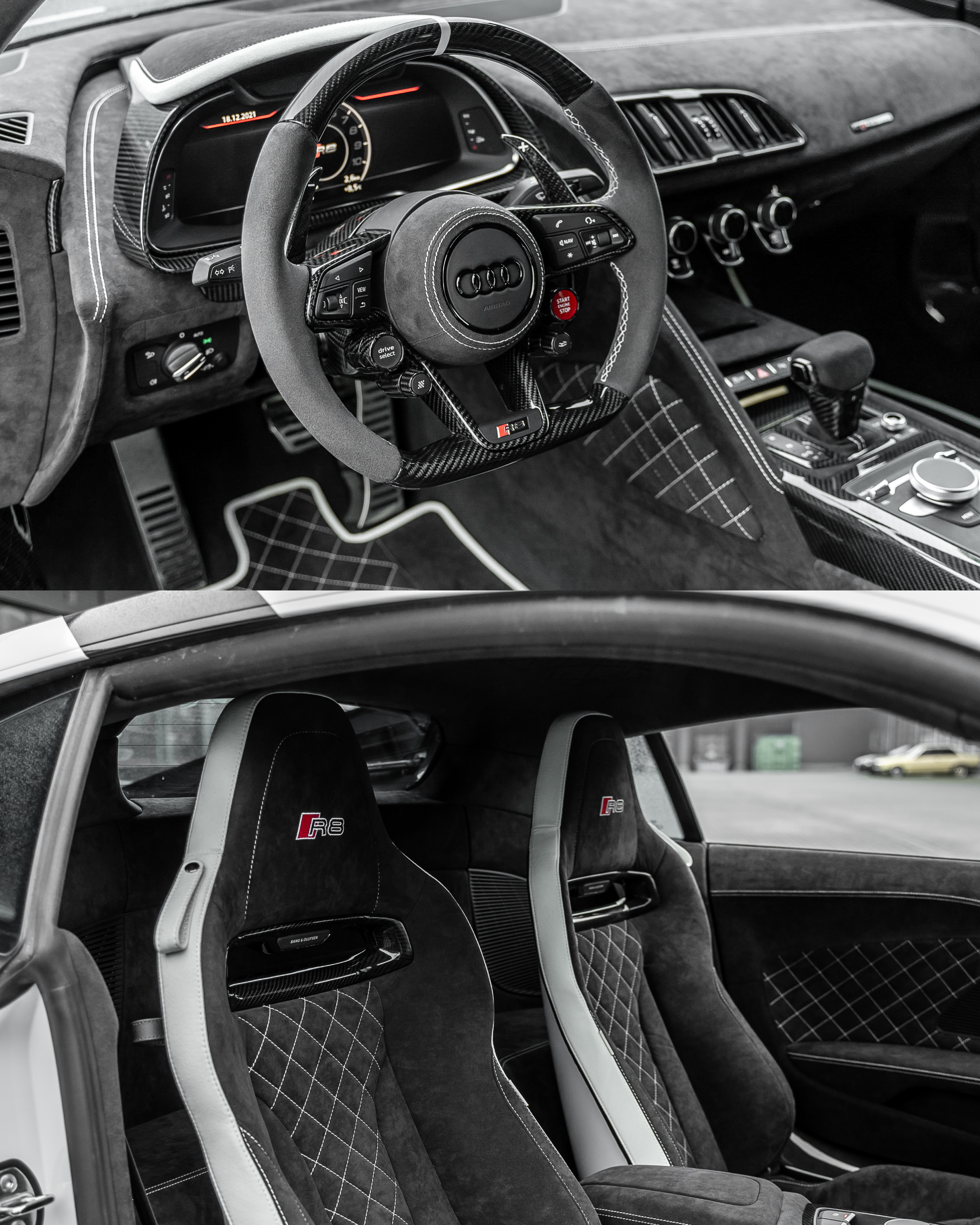 Alcantara Innenraum für AUDI R8