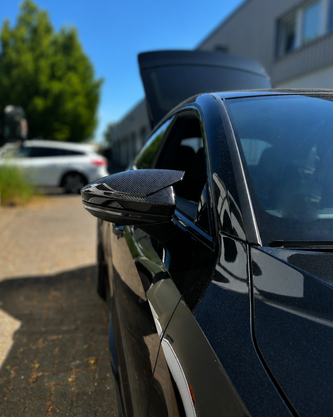 Carbon Spiegelkappen für Audi A6 S6 RS6 A7 S7 RS7 C8 A8 S8