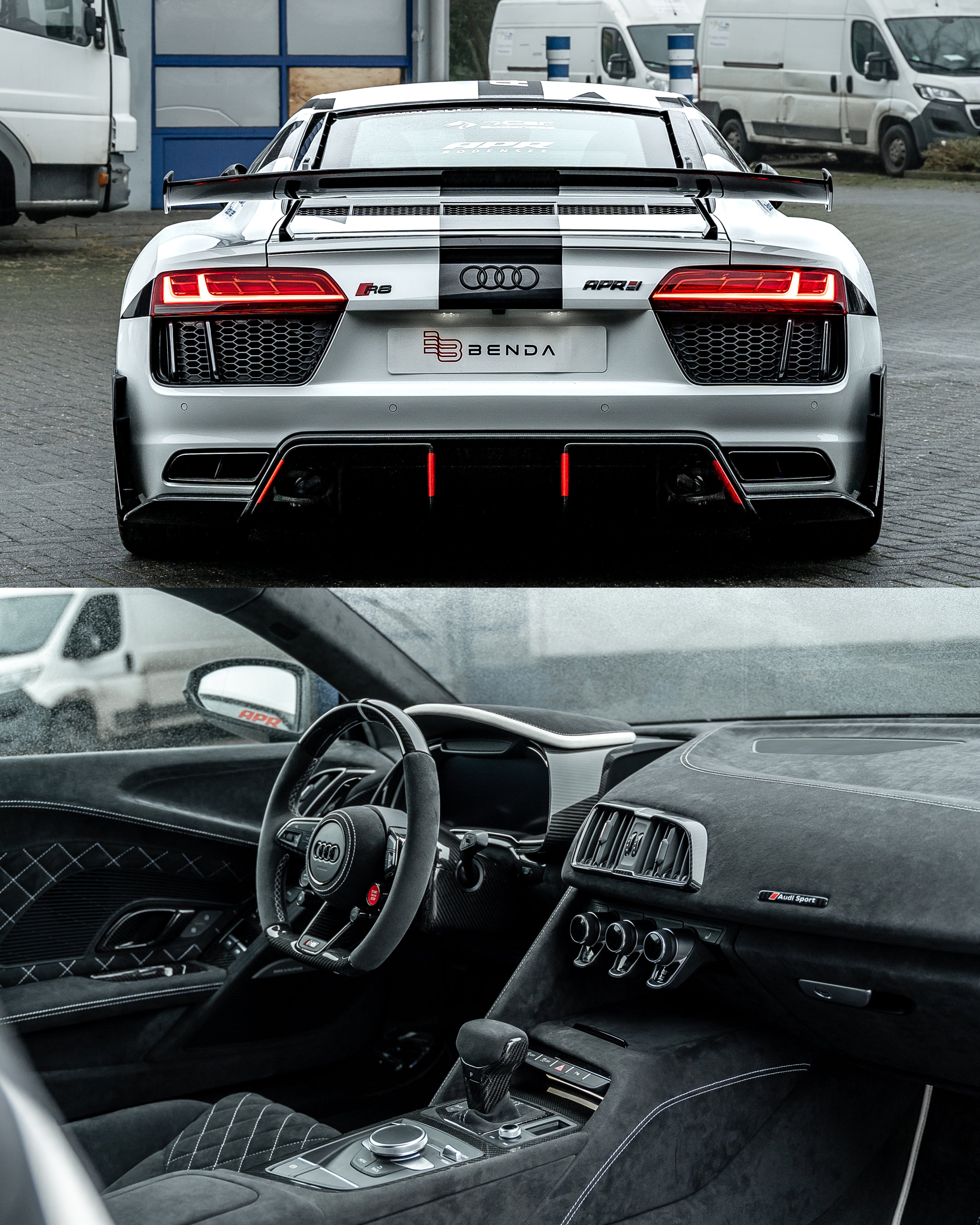 Alcantara Innenraum für AUDI R8
