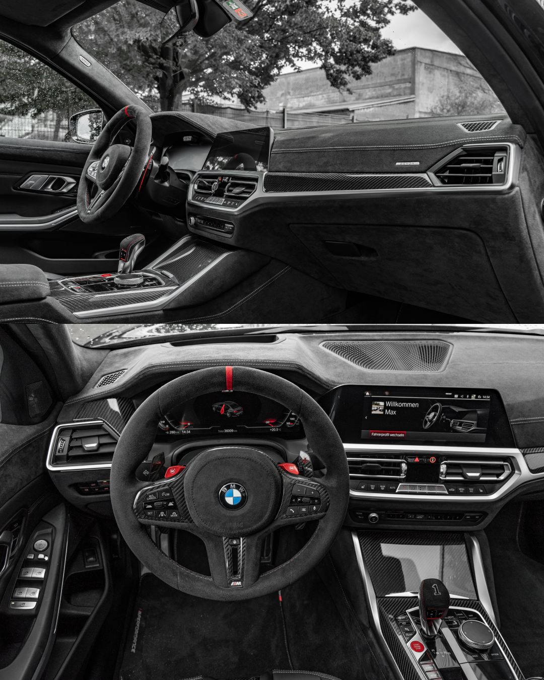 Alcantara Innenraum für BMW M3 G80 M4 G82