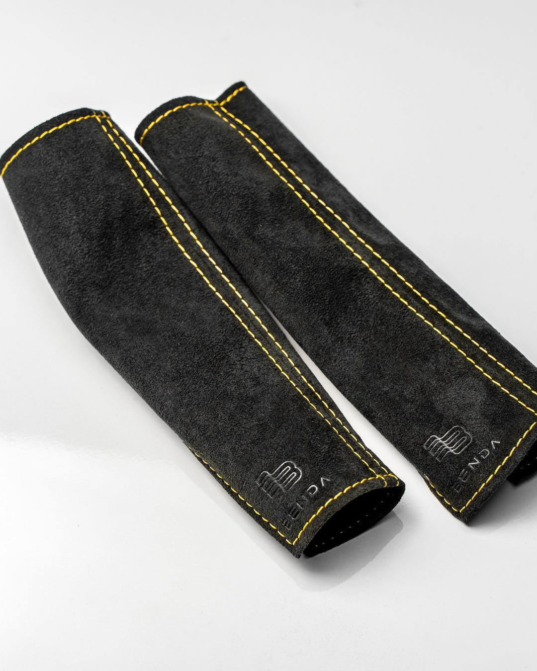Alcantara Gurtschlossbezüge 135mm für Auto Gurte Anschnaller