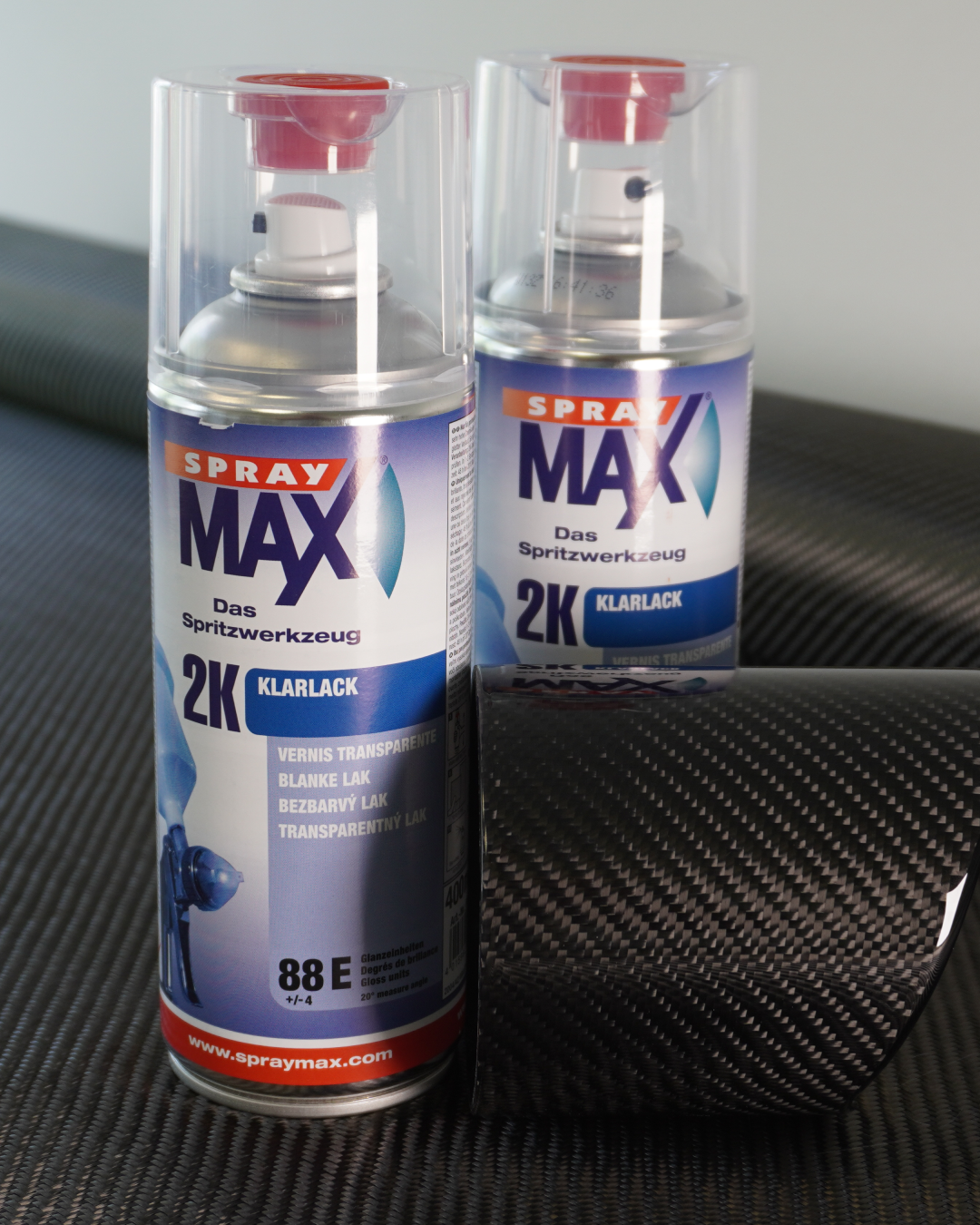 Carbon Klarlack 2K Spraydose SprayMax 400ml