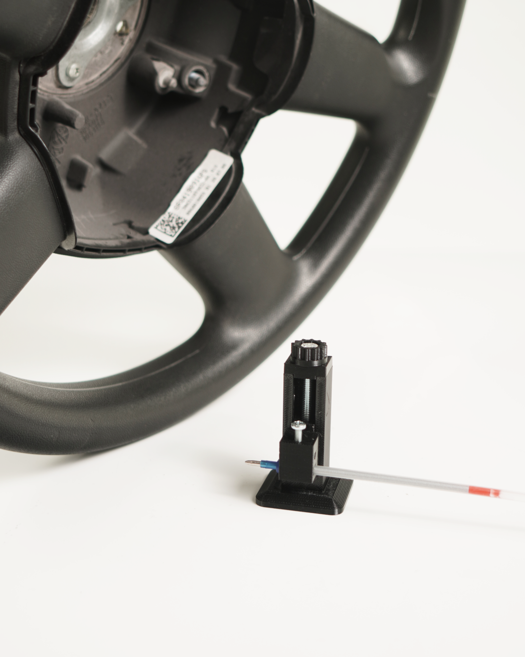 Höhenanreißer mit Stift - Lenkrad beziehen Werkzeug