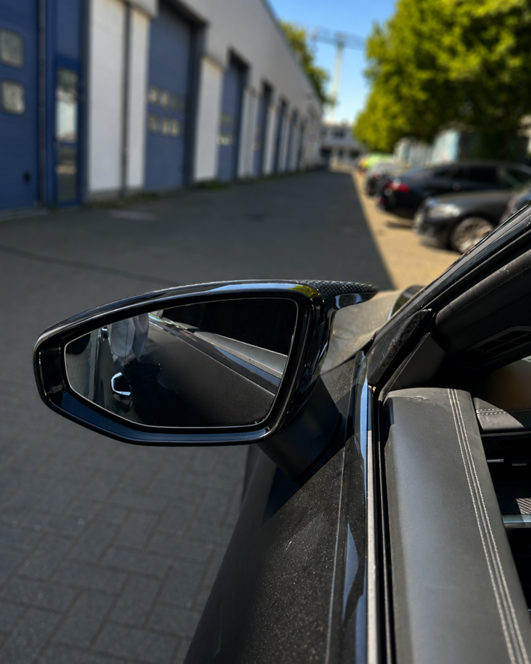 Carbon Spiegelkappen für Audi A6 S6 RS6 A7 S7 RS7 C8 A8 S8