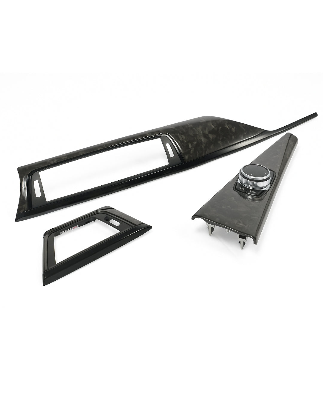 Forged Carbon Interieurleisten für BMW 3er, 4er, M4 f30 f31 f32 f34 f35 f80 f82