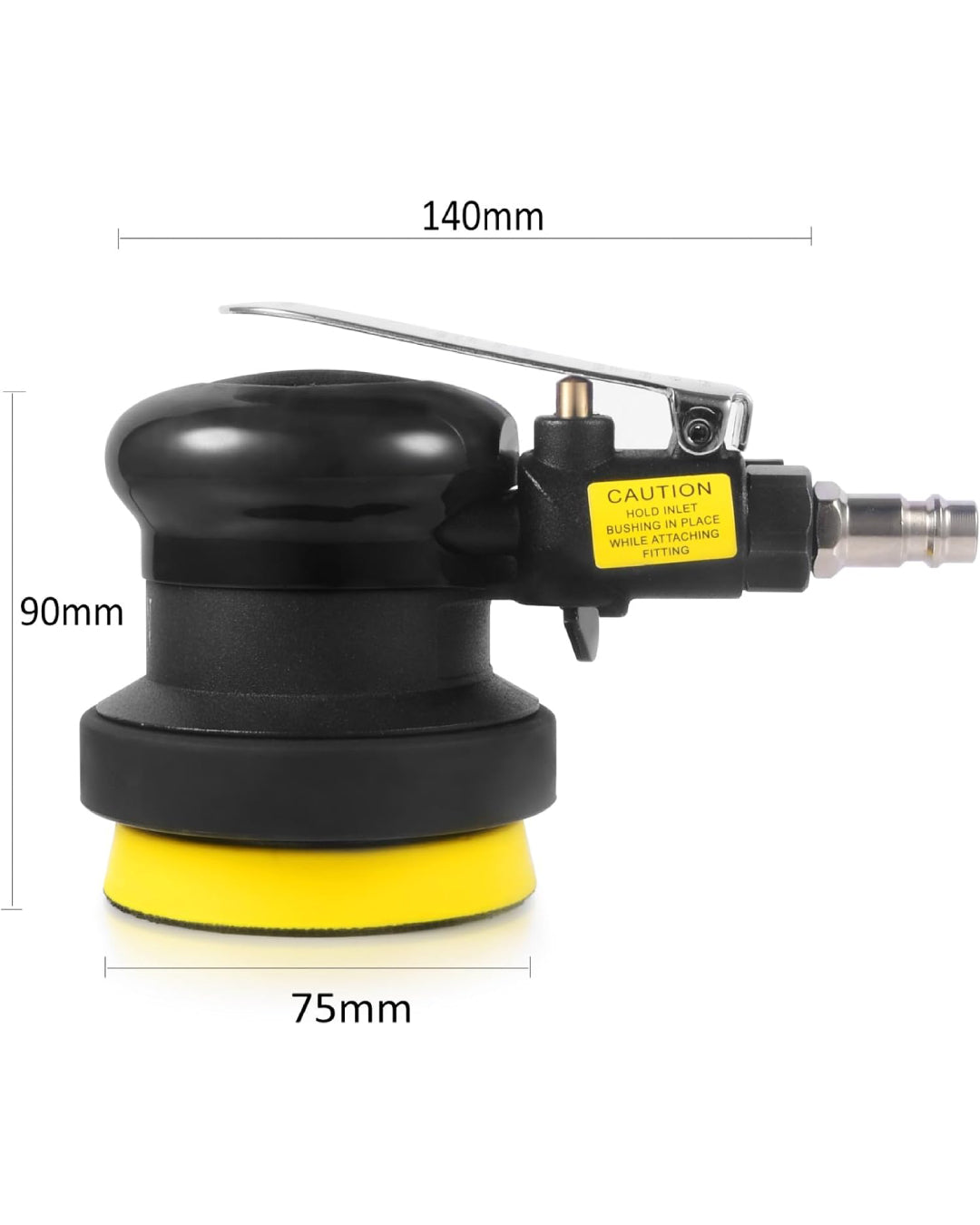 Exzenterschleifer 75mm für Druckluft