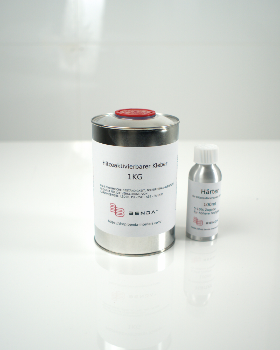 Hitzeaktivierbarer Kleber mit Härter 1KG für Carbon Laminierung