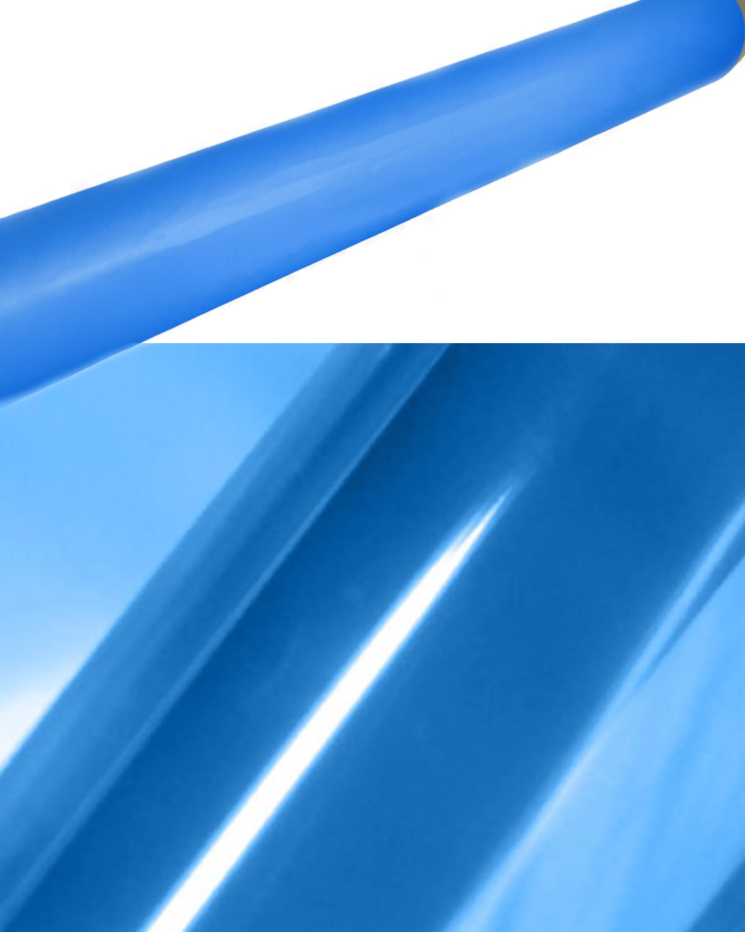 Vakuumfolie BLAU 25 my, 100 cm