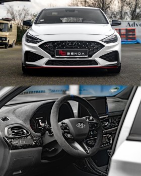 Alcantara und Forgedcarbon Innenraum für Hyundai I30N