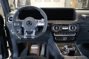Carbon Lüftungsdüse Abdeckung für Mercedes Benz G Klasse Teile von  BENDA / Glänzend
