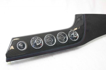 Alcantara / Carbon Interieurleisten passend bei BMW Z4 E89 Alcantara / 3 farbig / alle Teile von BENDA / Glänzend