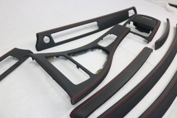 Carbon leather interior trim suitable for BMW 3 series coupe E92