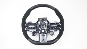 Carbon steering wheel suitable for Mercedes Benz E Class, S Class, GLS, GLE