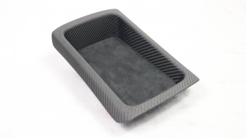 Carbon storage tray rear seat bench fit for BMW F21 F22 F87 F32 M2