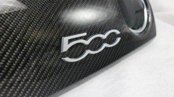 Carbon Interieurleisten Armaturenbrett passend für Fiat 500 595 Abarth