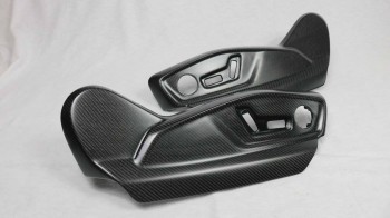 Carbon Sitzblenden passend für AUDI Q8 SQ8 RSQ8