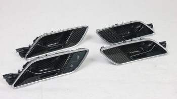 Carbon door handle shells suitable for AUDI A3 S3 RS3 8V