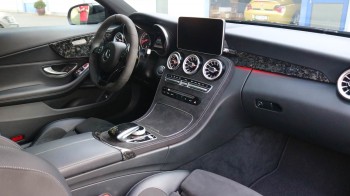 Forged carbon interior trims fit Mercedes Benz C Class W205 C205
