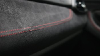 Alcantara / Leder Türverkleidungen passend bei Hyundai I30N Sportback und  Fastback Ich sende meine Teile ein / Hellblau-B-TV-I30N-1