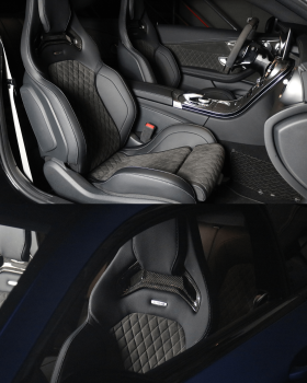 Mercedes Benz C63AMG project / alcantara / carbon interior