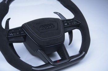 Carbon / Alcantara Lenkrad passend für Audi RS6 RS7 C8