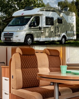 BENDA motorhome finishing with Alcantara