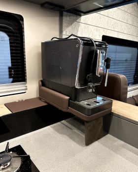Kaffemaschine Tisch Drehbar für Wohnmobil individuell