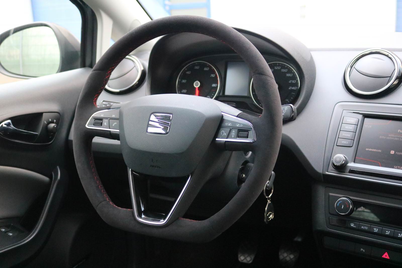 Ibiza Seat Ibiza 6k2 Steering Wheel Cowling Surround Right Hand Drive 