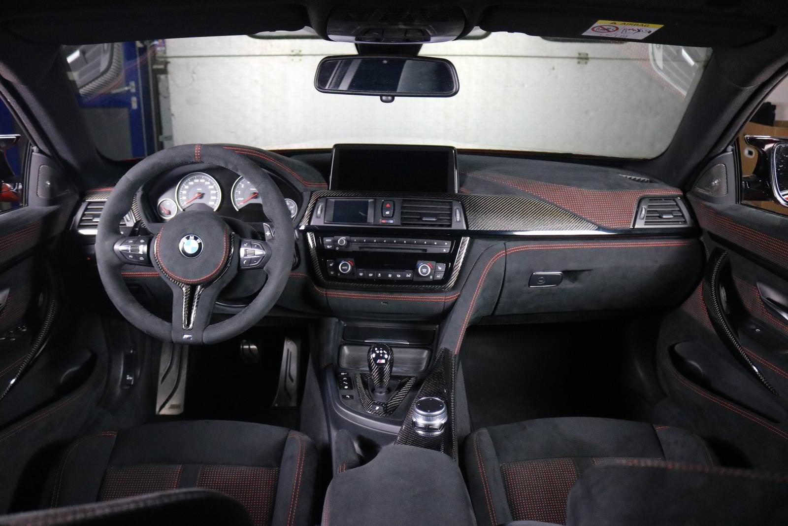 Alcantara Armaturenbrett passend bei BMW 3er 4er M4 F30 F31 F32